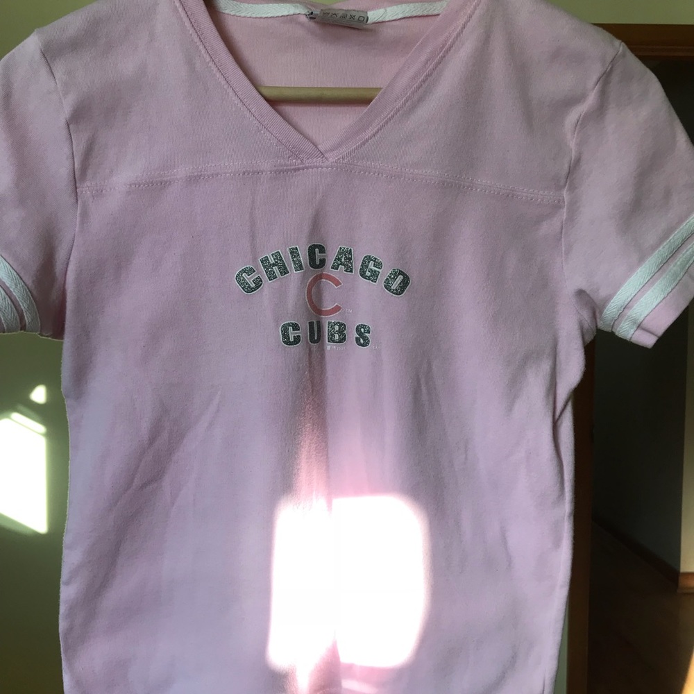 “Chicago Cubs” pink kids shirt